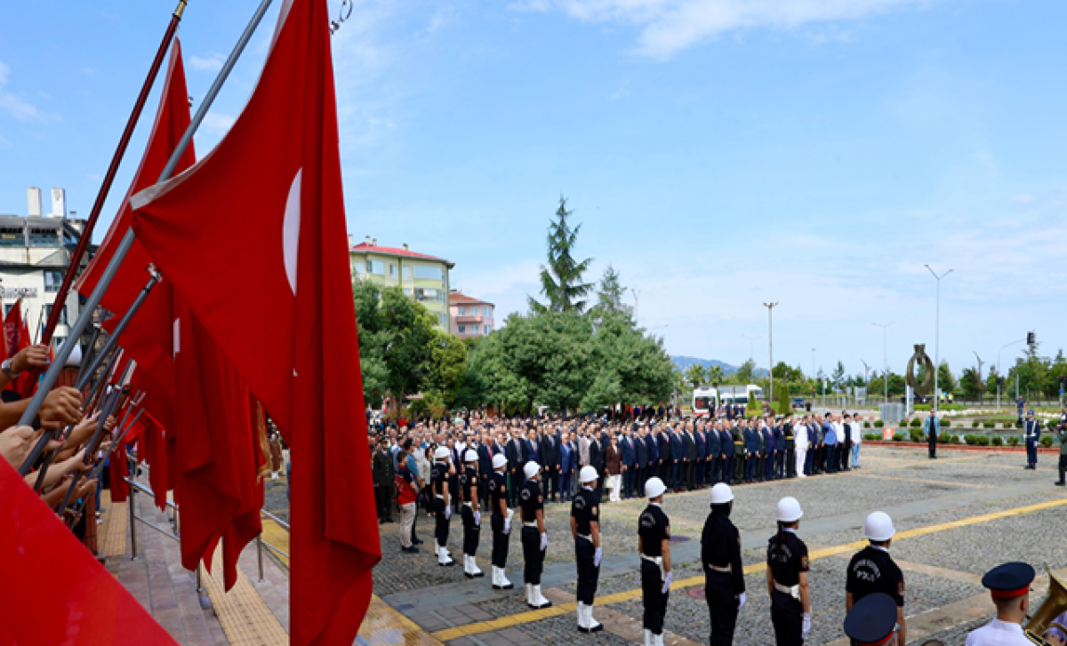 Giresun'da 30 Ağustos Zafer Bayramı Coşkuyla Kutlandı