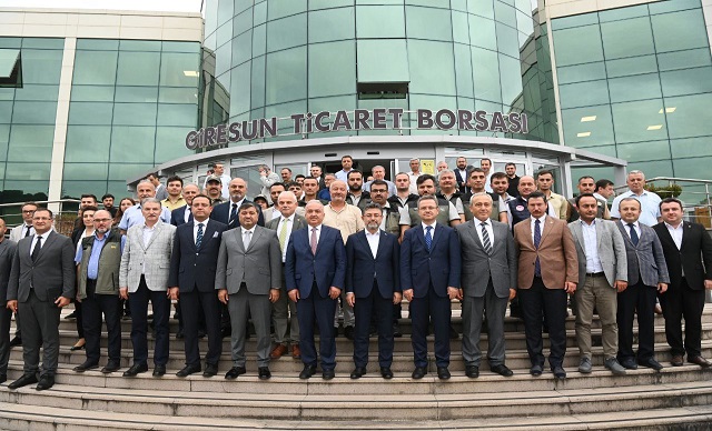 BAKAN YUMAKLI: “GİRESUN FINDIĞI DÜNYA MARKASI OLDU”