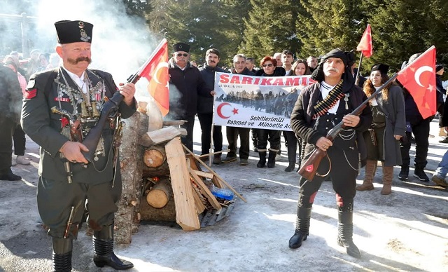 Sarıkamış Şehitleri Dualarla Anıldı