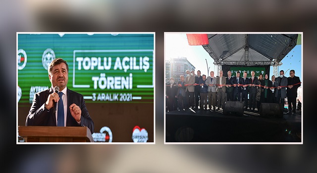 4 PROJE İÇİN TOPLU AÇILIŞ