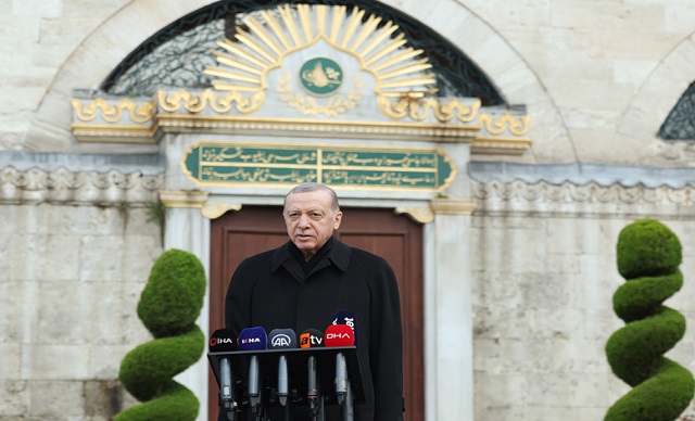 Ayasofya-i Kebir Cami-i Şerifi'nde Kıldı