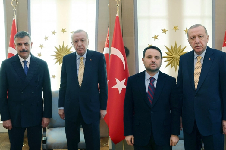 Çankaya Köşkü’nde Görüştü
